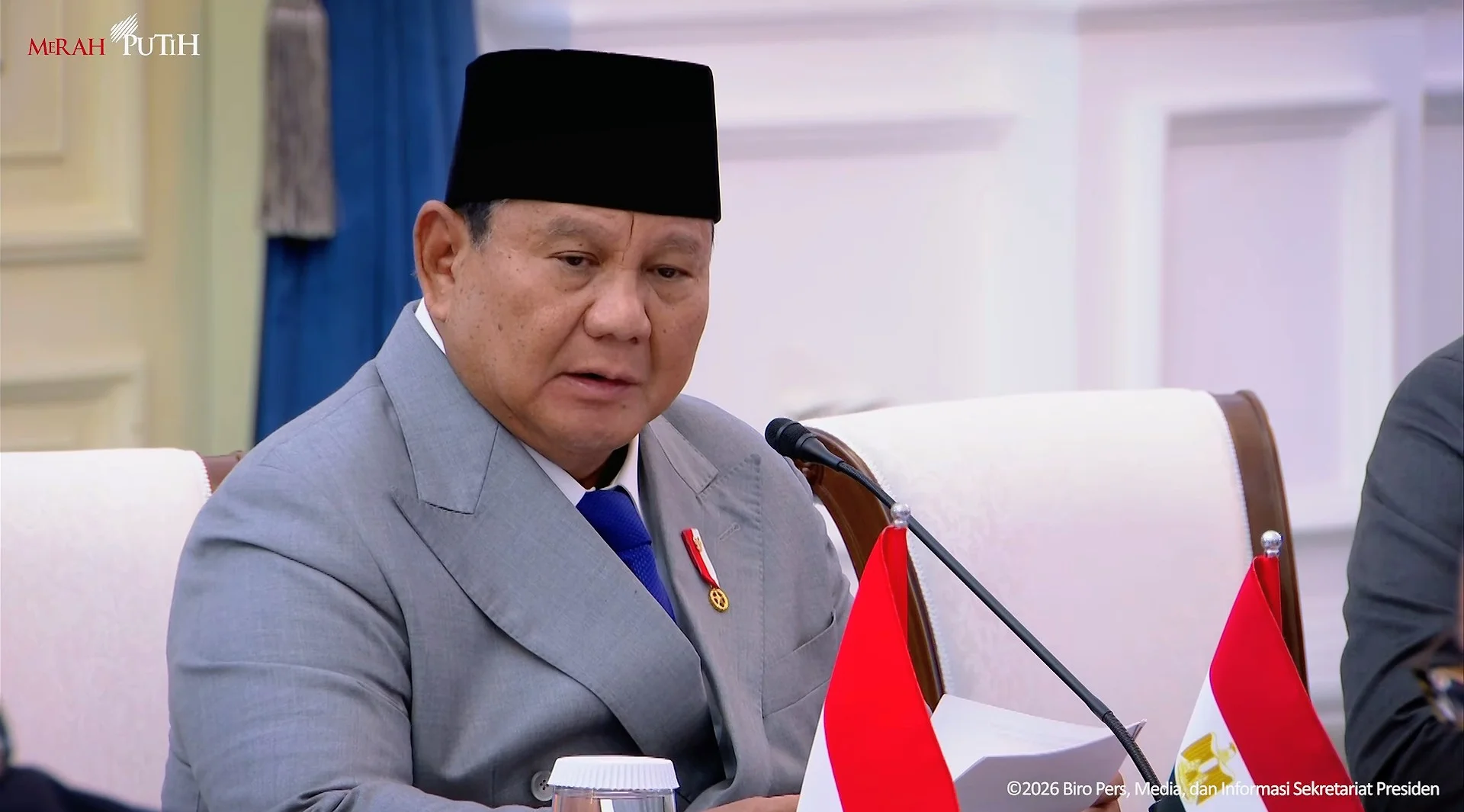 Presiden Prabowo Dukung Mesir Amankan Hak Air Sungai Nil | LPP RRI