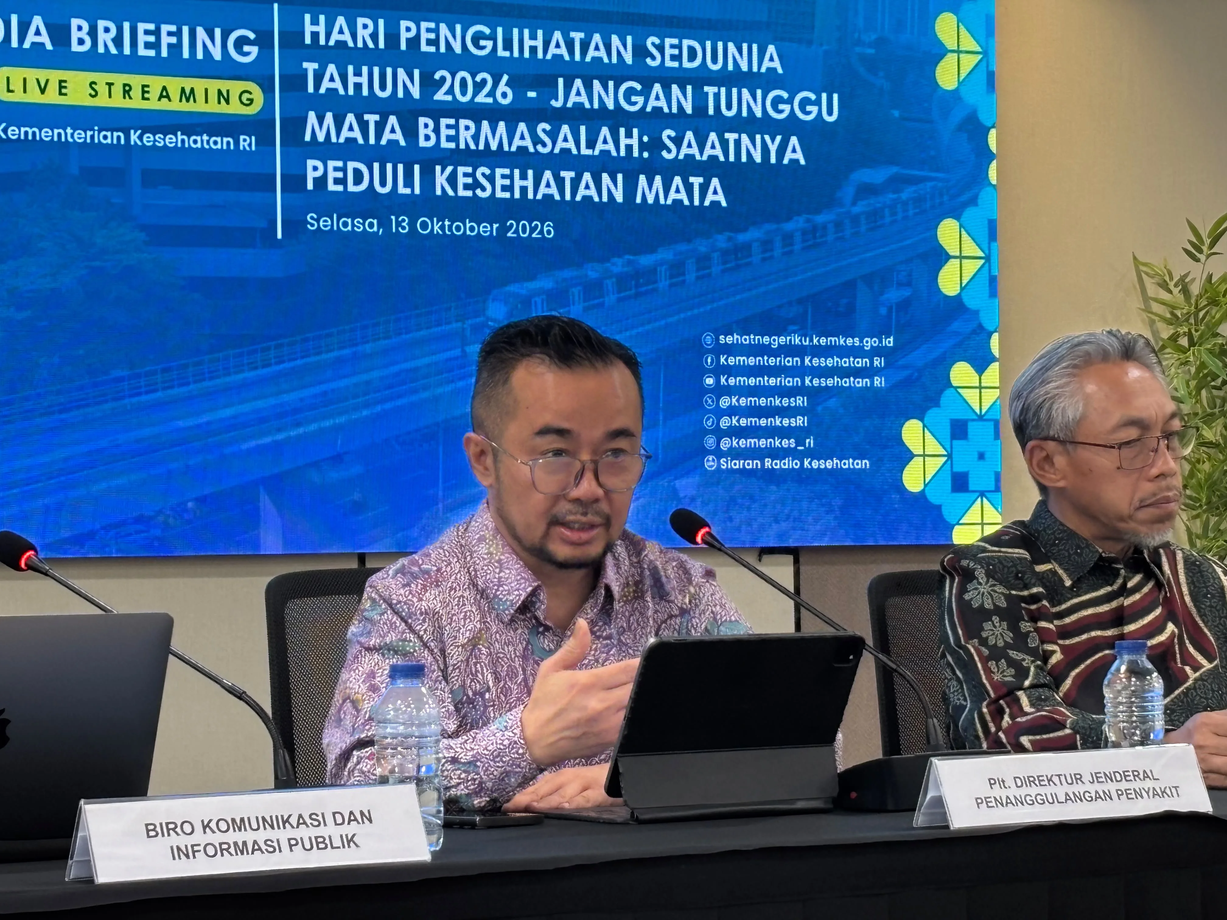 Kemenkes Perkuat Empat Strategi untuk Jaga Kesehatan Mata | LPP RRI