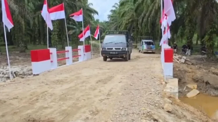 Jembatan Armco di Tapanuli Selatan Selesai, Akses Warga Pulih