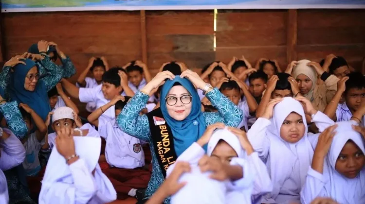 TP-PKK Nagan Raya Gelar Trauma Healing bagi 309 Siswa