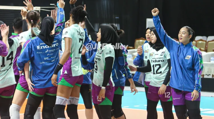 JPE Makin Mantap Pimpin Klasemen usai Kalahkan Popsivo Polwan