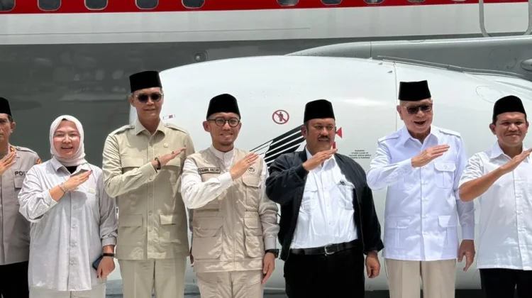 Wamenhaj Resmikan Pesawat Hibah Garuda Indonesia di Banda Aceh