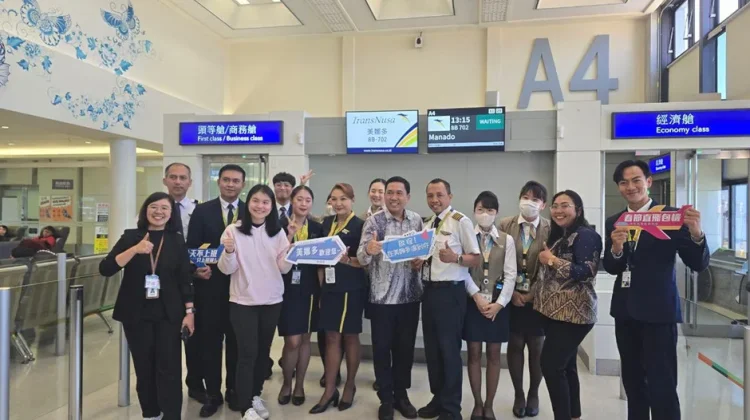 KDEI Taipei Luncurkan Rute Penerbangan Carter Taipei Menuju Manado