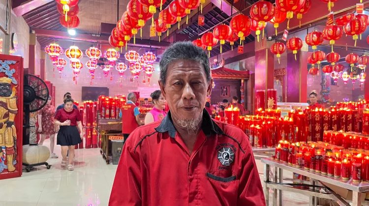 Kelenteng Hok Lay Kiong Gelar Imlek Sederhana
