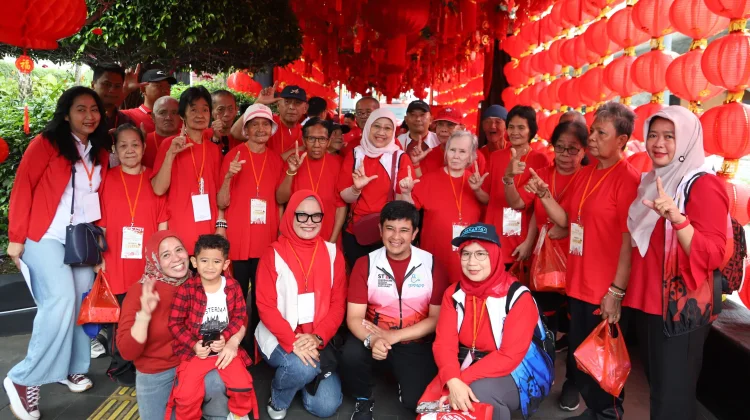 Dinas PPAPP Jakarta Ajak 60 Lansia Ramaikan Festival Imlek 2026
