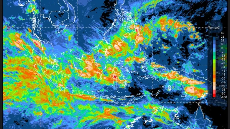 Prakiraan Cuaca Ibu  Kota Provinsi se-Indonesia, 19 Februari