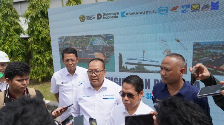 Krakatau Steel Kirim Pipa Gas untuk PSN Dumai - Sei Mangke, Riau