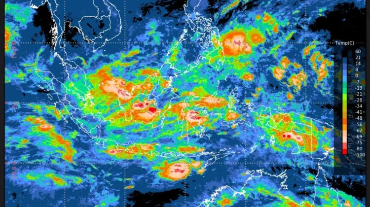 Prakiraan Cuaca Ibu  Kota Provinsi se-Indonesia, 21 Februari