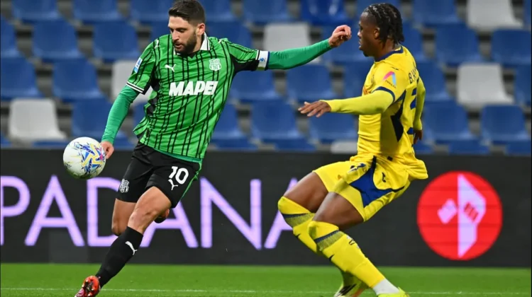 Dua Gol Berardi bawa Sassuolo Tundukkan Verona