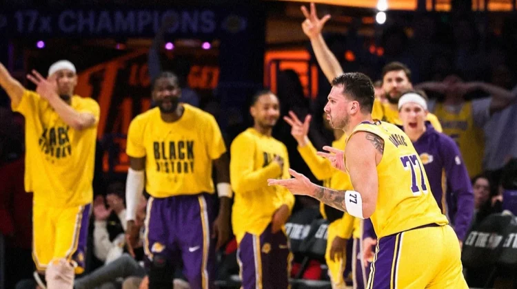 Aksi Doncic Buat Lakers Menang Atas Clippers