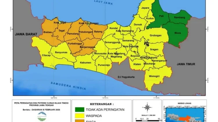 BMKG: Hari Ini, Hujan Lebat akan Guyur Sejumlah Wilayah RI