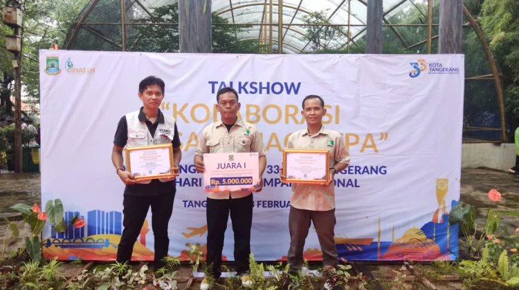 Bank Sampah Binaan MPMX Raih Penghargaan Pemkot Tangerang