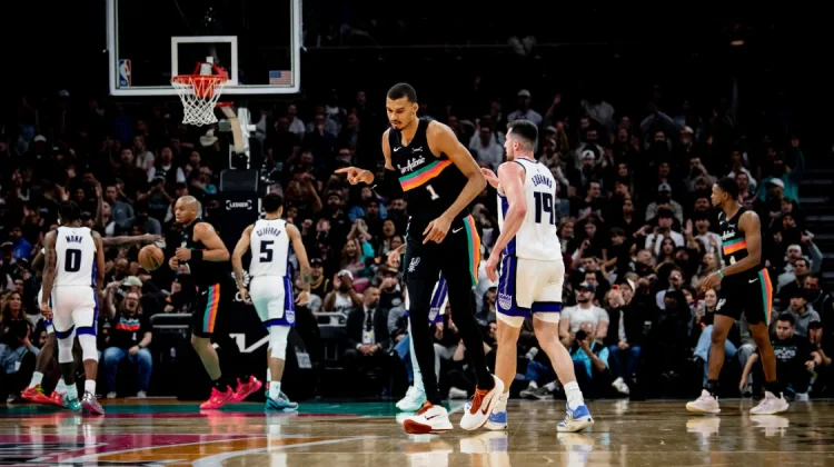 Spurs Bungkam Kings 139-122, Wembanyama Tampil Gemilang
