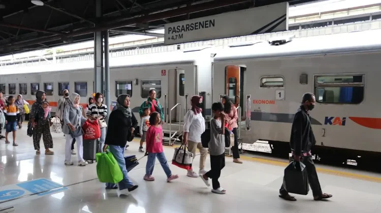 480 Ribu Tiket Kereta Api Lebaran Telah Terjual