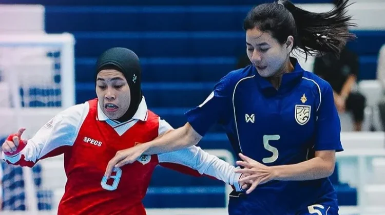 Timnas Futsal Putri Indonesia Takluk 0-3 dari Thailand