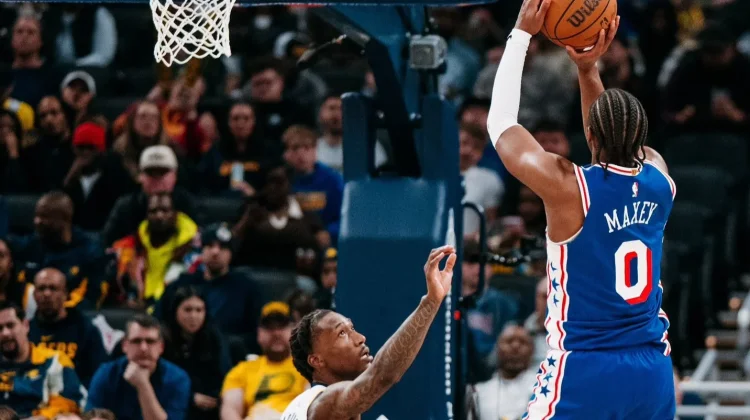 Maxey Bersinar, 76ers Hajar Pacers 135-114 di Indianapolis