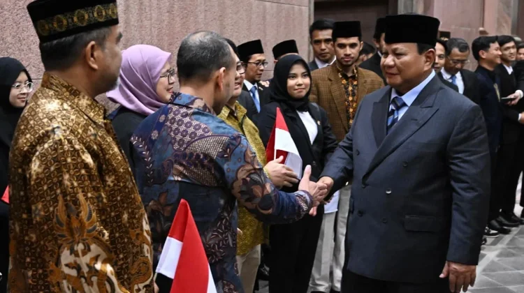 Diaspora Indonesia Sambut Antusias Presiden Prabowo di Abu Dhabi