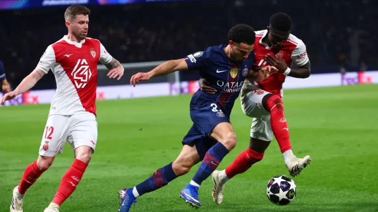 Paris Saint-Germain Lolos 16 Besar meski Ditahan Imbang Monaco
