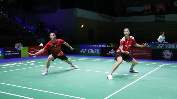 Duet Lintas Negara Gloria/Terry Tembus 16 Besar Jerman Open 2026