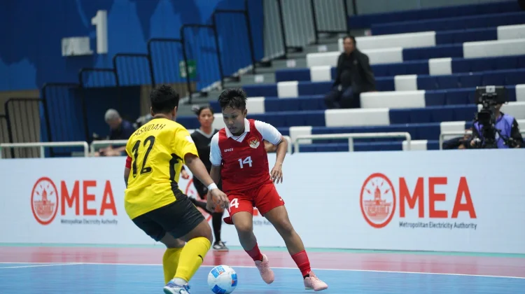 Drama Delapan Gol, Timnas Futsal Putri Indonesia Ditahan Imbang Malaysia