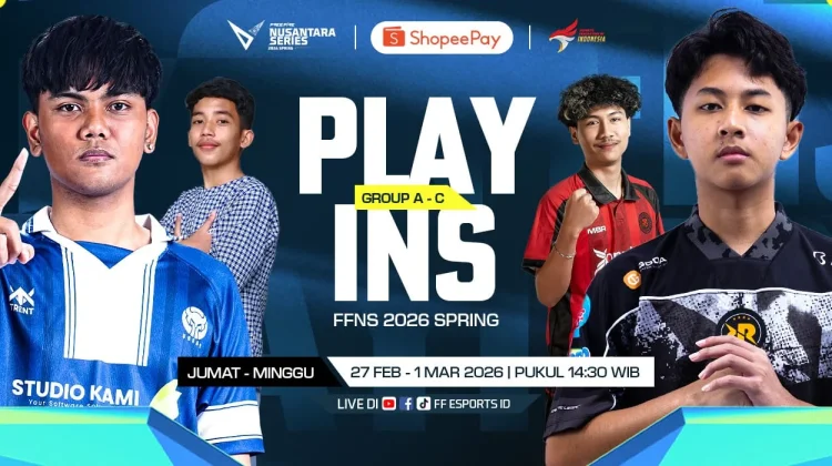 Play-Ins FFNS 2026 Spring: 36 Tim Perebutkan 9 Tiket menuju Grand Finals