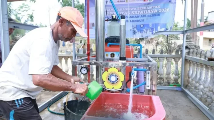 Mahasiswa Ciptakan Instalasi Air Bersih Siap Minum di Aceh Tamiang
