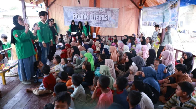 Pojok Literasi, Jaga Pendidikan Anak di Aceh Tamiang