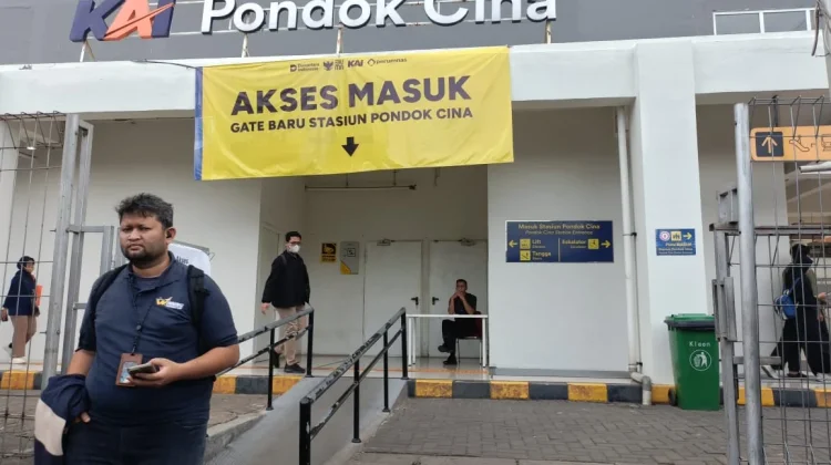 Relokasi Stasiun Pondok Cina, Mahasiswa dan Warga Berharap Akses Makin Tertata