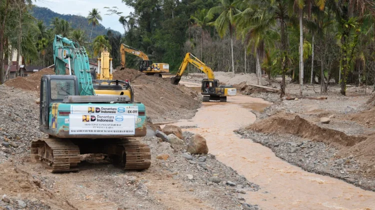 Kementerian PU Percepat 4 Sabo Dam Aek Tukka, Solusi Permanen Kendalikan Banjir
