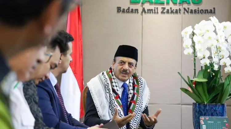 BAZNAS dan Dubes Palestina Bahas Peta Jalan Bantuan Kemanusiaan untuk Gaza