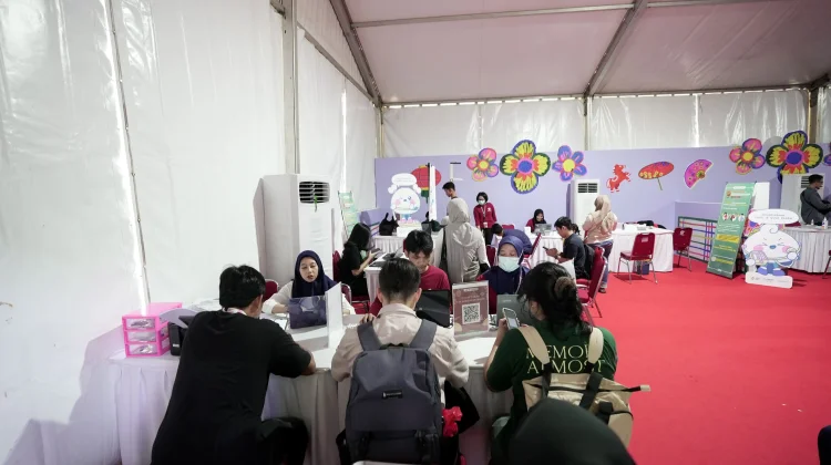 Pengunjung Imlek Festival 2577 Antusias Manfaatkan Cek Kesehatan Gratis