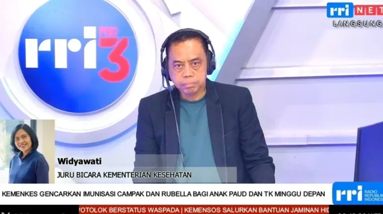 Kemenkes Mulai Lakukan Imunisasi Campak Pekan Depan