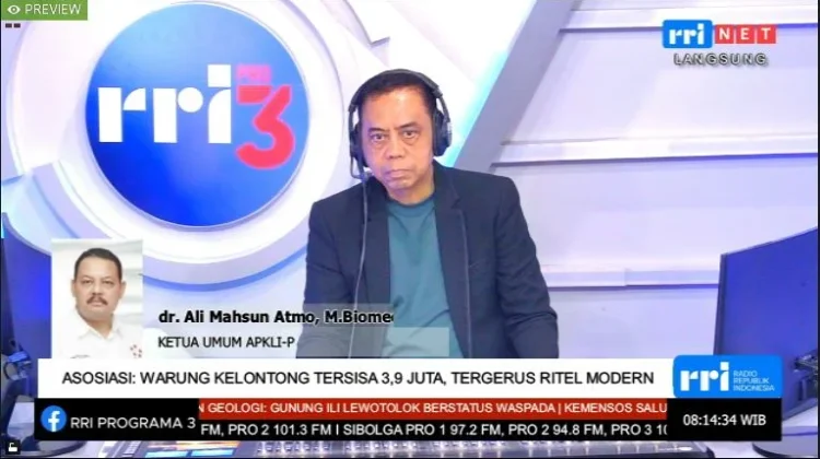 Tergerus Ritel Modern, Jumlah Warung Turun Hingga 2,2 Juta