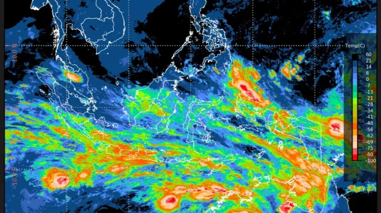 Prakiraan Cuaca Ibu  Kota Provinsi se-Indonesia, 1 Maret