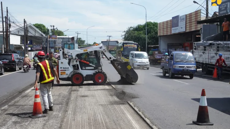 Perbaikan Jalur Mudik Pemalang-Pekalongan Capai 78 Persen