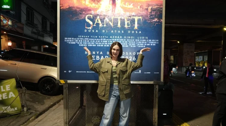 Kejar Tayang Lebaran 2026, Luna Maya Promosikan Film Suzzanna di Blok M