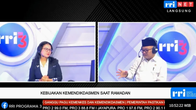 Mendikdasmen Harapkan Keteladanan Para Guru dalam Pembelajaran Ramadan