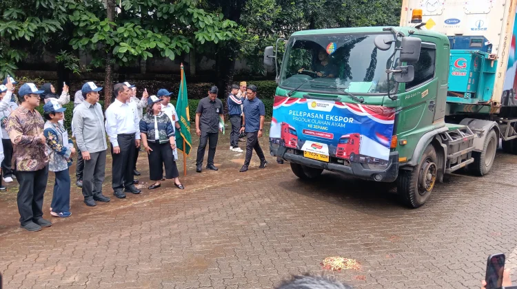 Kementan Lepas Ekspor Unggas 75 Ton ke Tiga Negara