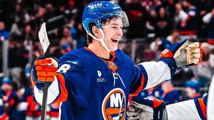 Matthew Schaefer jadi Rookie Pertama Cetak 20 Gol di NHL
