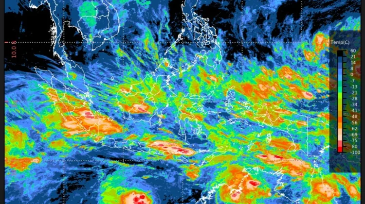 Prakiraan Cuaca Ibu Kota Provinsi se-Indonesia, 6 Maret