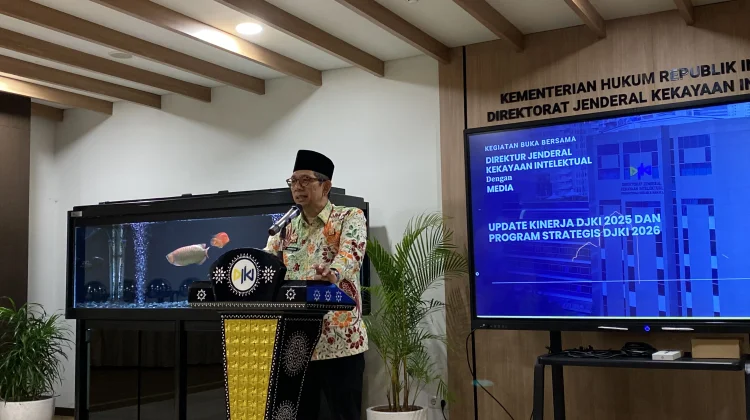 DJKI Catat Permohonan KI 2025 Capai 412 Ribu Layanan