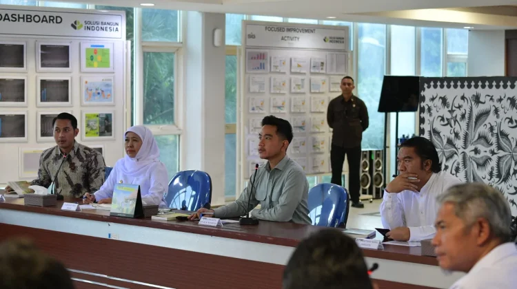 Wapres Pimpin Rapat Koordinasi Penanganan Banjir di Tuban