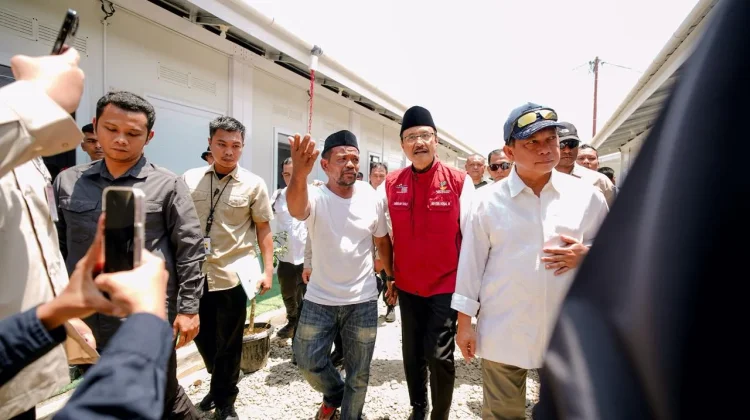 Pengungsi Banjir Pidie Jaya Ditarget Pindah ke Huntara Sebelum Lebaran