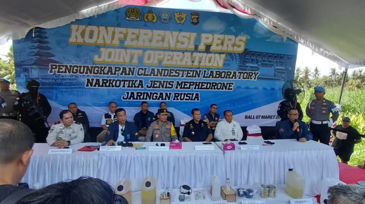 Bea Cukai dan BNN Bongkar Lab Narkoba Tersembunyi di Bali, Tangkap Dua WNA Rusia