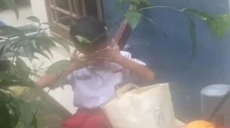 Kisah Haru Bocah SD Bawa Pulang Makan Bergizi Gratis