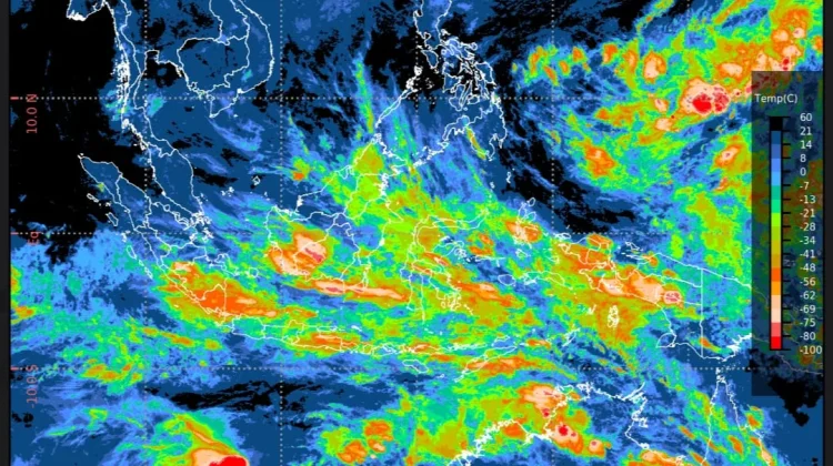 Prakiraan Cuaca Ibu Kota Provinsi se-Indonesia, 8 Maret
