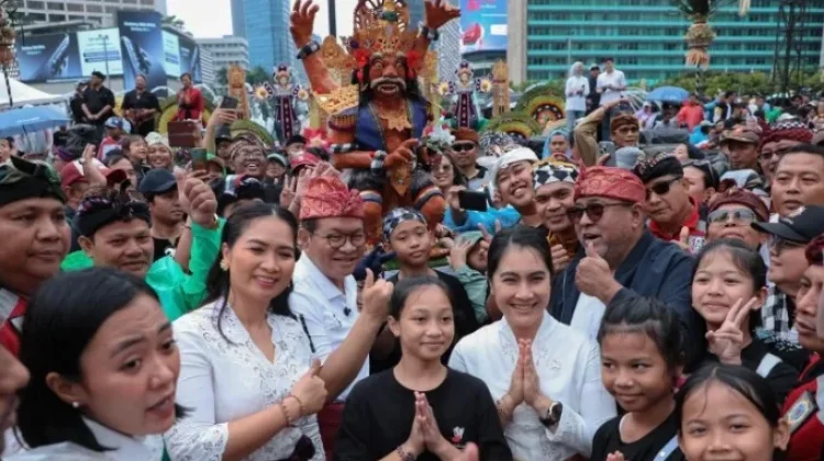 Keragaman Jakarta Terpancar di Festival Nyepi dan Pawai Ogoh-Ogoh