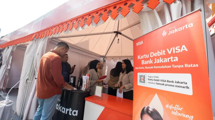 Bank Jakarta Dorong Transaksi Non Tunai di Bazar Ramadan