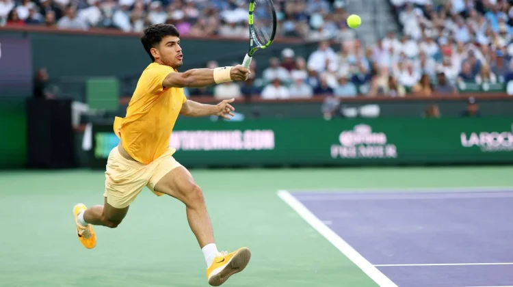 Jaga Rekor Sempurna, Alcaraz Bangkit Kalahkan Rinderknech di Indian Wells