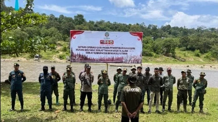 Pulihkan Habitat Gajah Lanskap Seblat, Kemenhut Gelar Operasi Terpadu